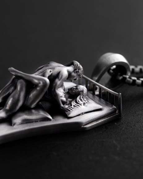 Anhänger IM BETT in Sterlingsilber 3