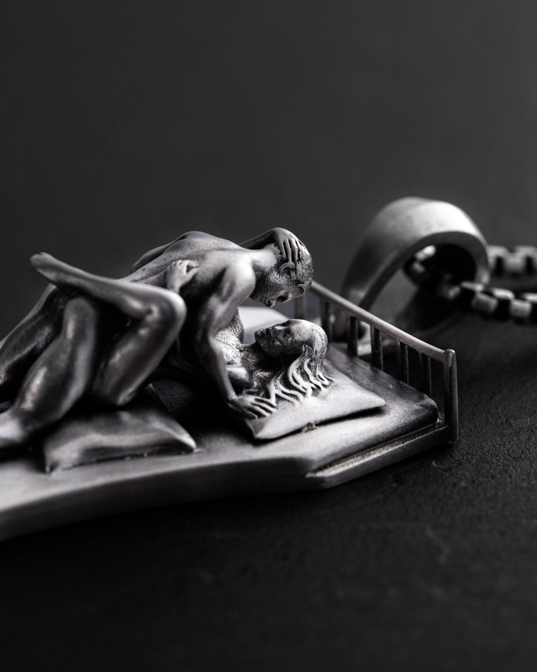 Anhänger IM BETT in Sterlingsilber 3