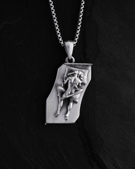 Anhänger IM BETT in Sterlingsilber 2