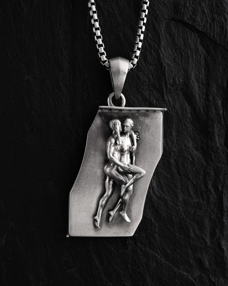 Anhänger IM BETT in Sterlingsilber 2