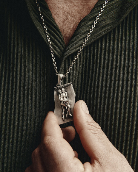 Anhänger IM BETT in Sterlingsilber 4