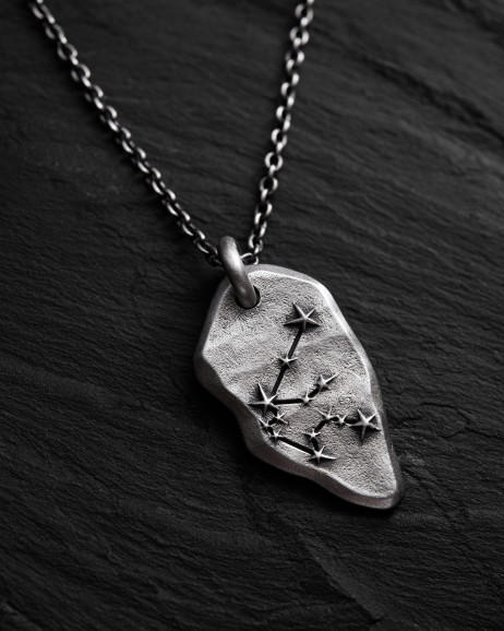 Anhänger STERNBILD WASSERMANN an einer Kette in Sterlingsilber 5