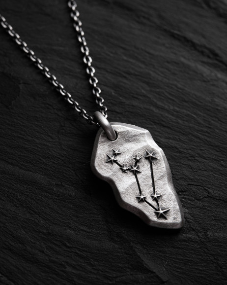 Anhänger STERNBILD LÖWE an einer Kette in Sterlingsilber 5