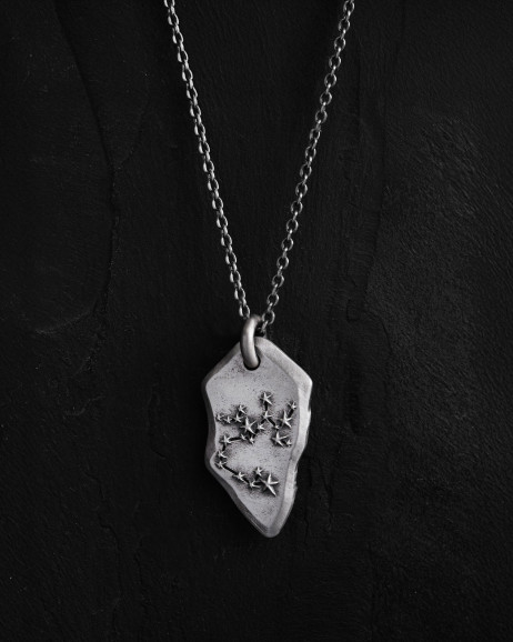 Anhänger STERNBILD SCHÜTZE an einer Kette in Sterlingsilber 