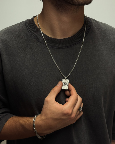 Anhänger VATER UND SOHN in Sterlingsilber 3