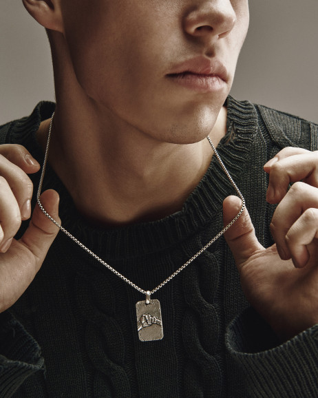 Anhänger VATER UND SOHN in Sterlingsilber 2