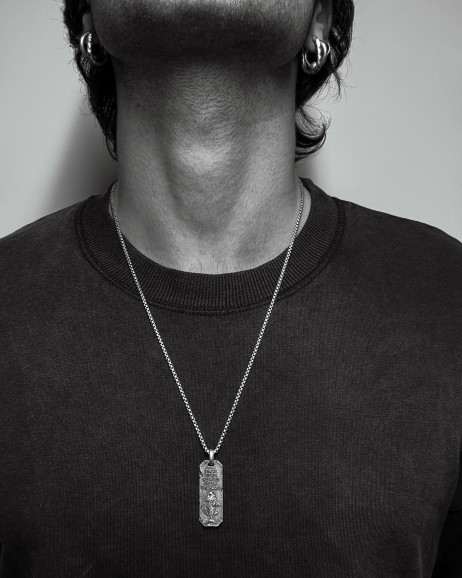 Anhänger GEGEN DEN STROM in Sterlingsilber 4