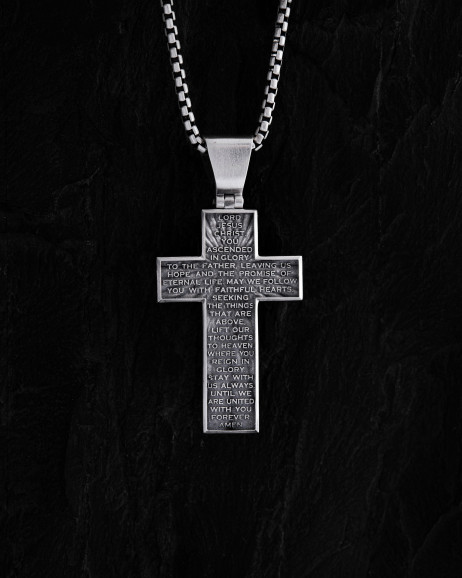 Kreuz AUFFAHRT JESU CHRISTI in Sterlingsilber 2