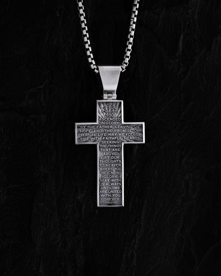 Kreuz AUFFAHRT JESU CHRISTI in Sterlingsilber 2