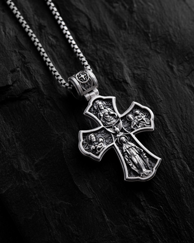 Kreuz FOUR WAY CROSS MEDALS in Sterlingsilber 3