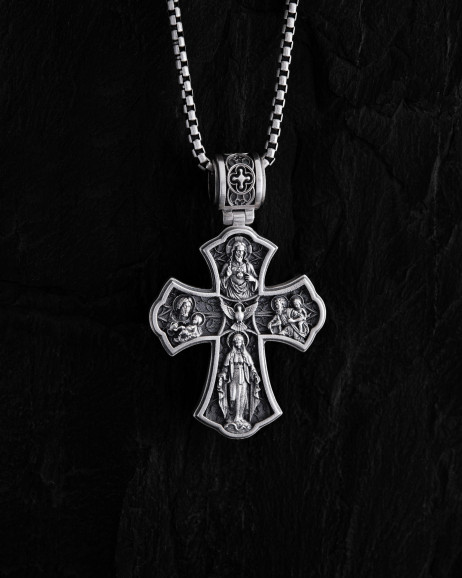 Kreuz FOUR WAY CROSS MEDALS in Sterlingsilber