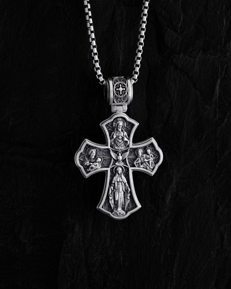 Kreuz FOUR WAY CROSS MEDALS in Sterlingsilber