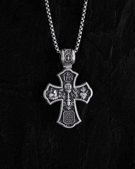 Kreuz FOUR WAY CROSS MEDALS in Sterlingsilber 2