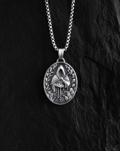 Anhänger THE PAINTER OF FATE in Sterlingsilber