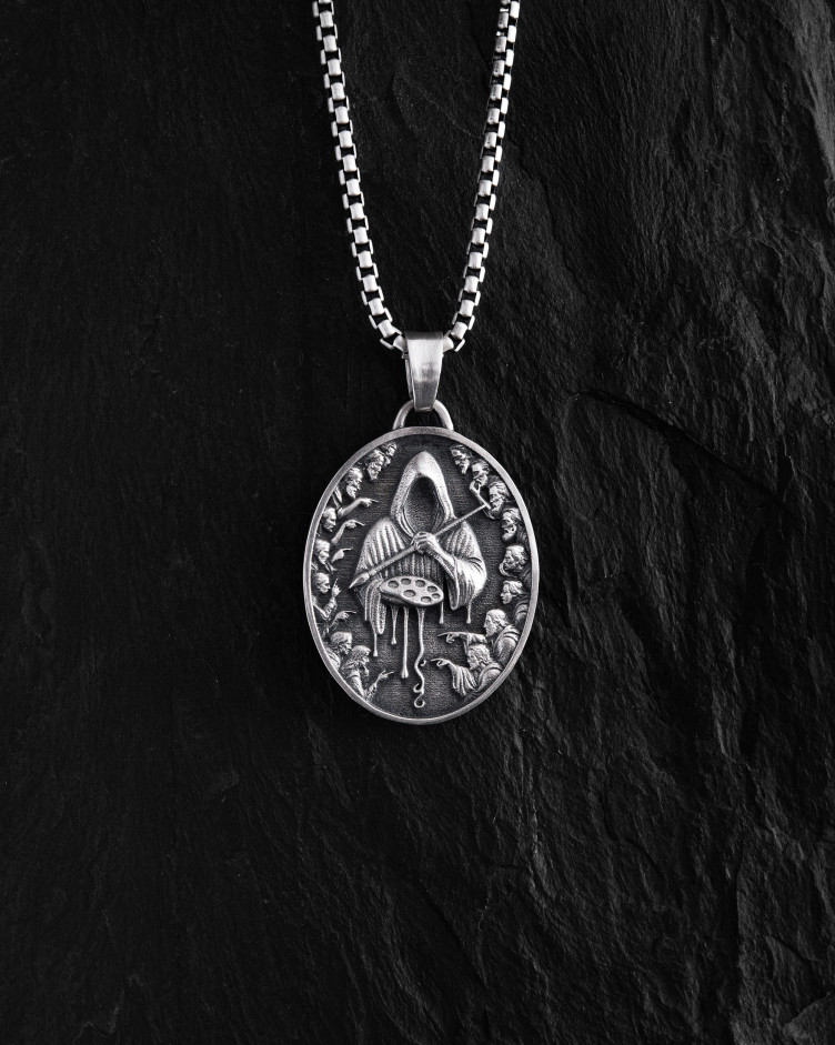 Anhänger THE PAINTER OF FATE in Sterlingsilber