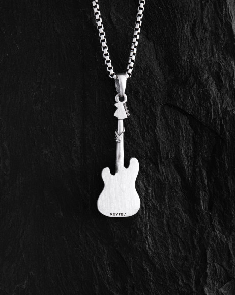 Anhänger ROCKGITARRE in Sterlingsilber 3