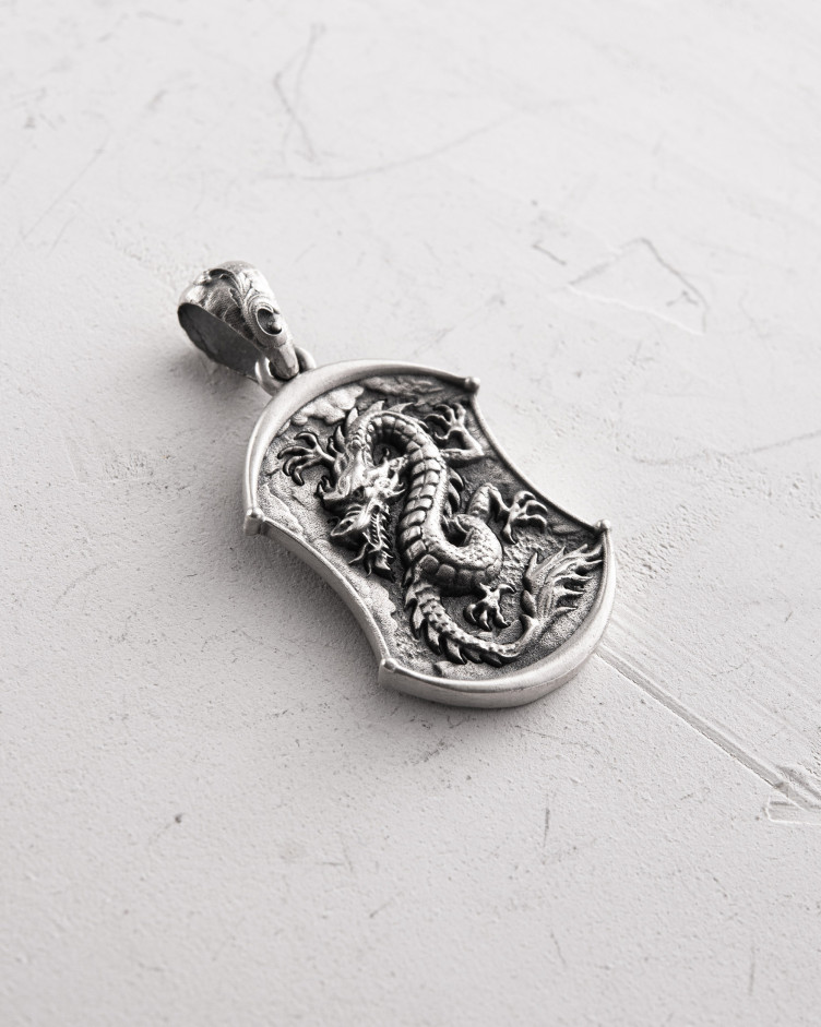 Anhänger DRACHE in Sterlingsilber 4