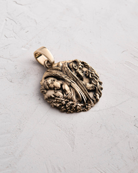 Anhänger ANGEL AND DEMON (Gelbgold) 2