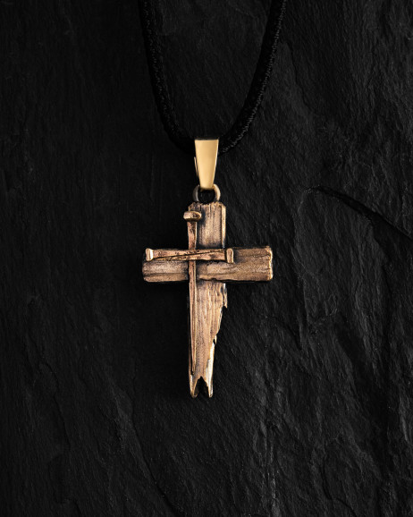 Kreuz TITLES CRUCIS (Gelbgold) 3