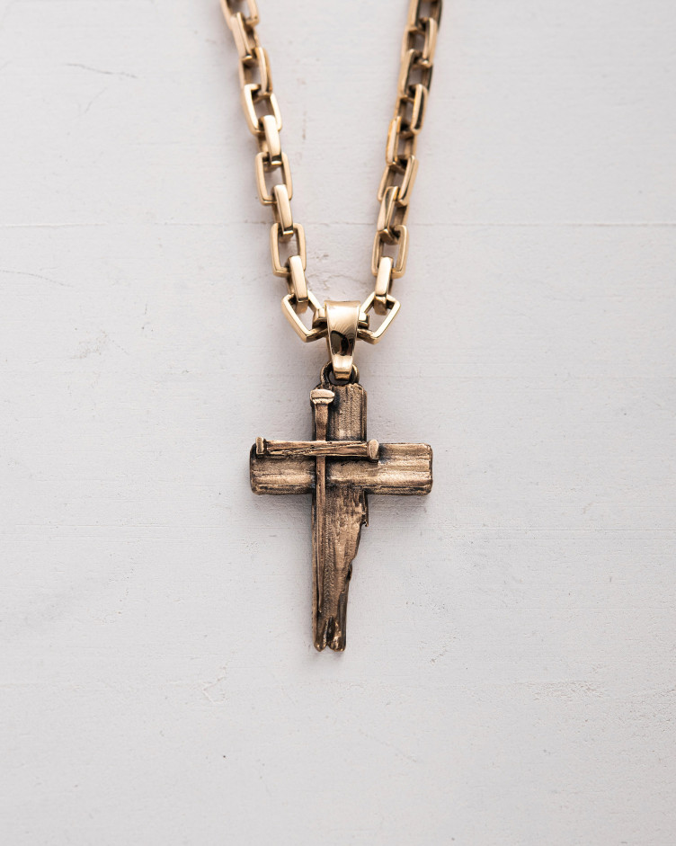 Kreuz TITLES CRUCIS (Gelbgold)