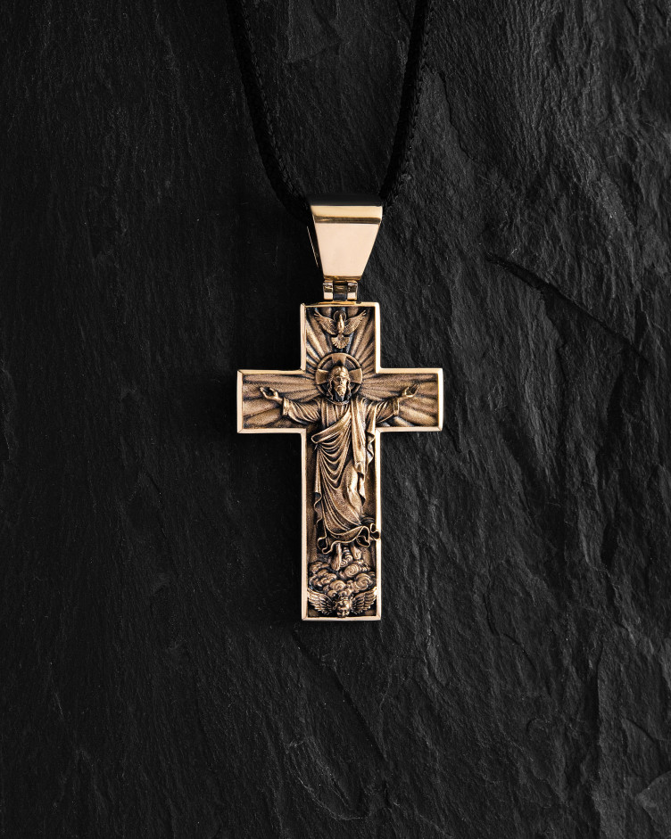Kreuz HIMMELFAHRT JESU CHRISTI (Gelbgold)
