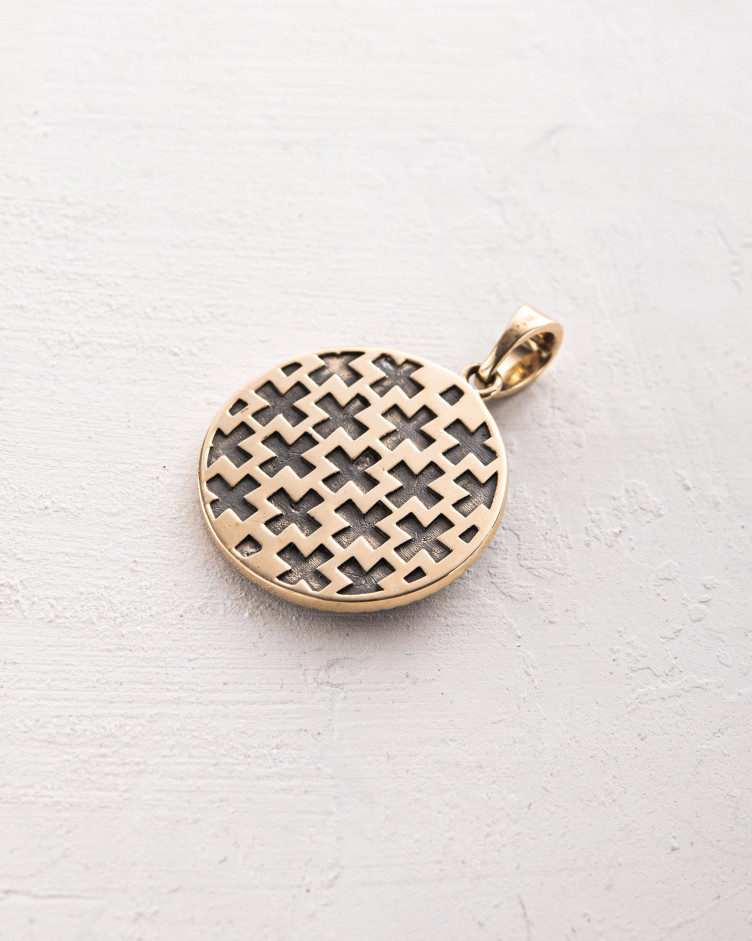 Anhänger HEILIGER GEORG (585er Gelbgold) 3