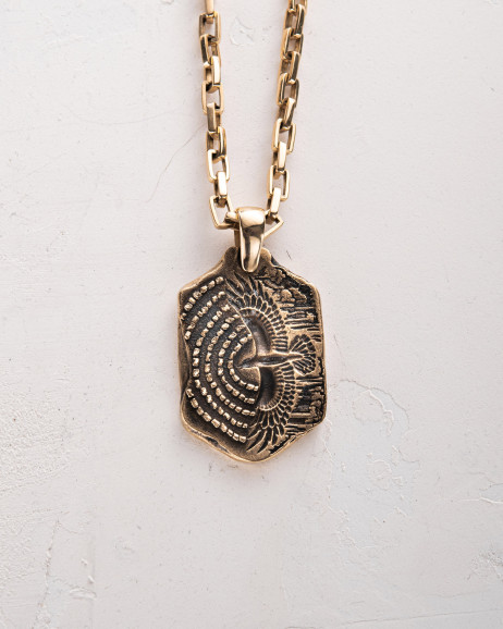 Anhänger WIND OF IMBOLC (585er Gelbgold)