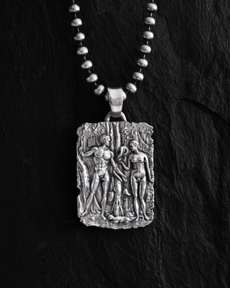 ADAM UND EVA in Sterlingsilber