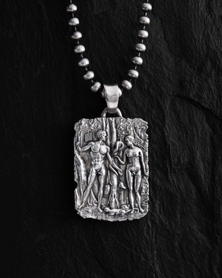 ADAM UND EVA in Sterlingsilber