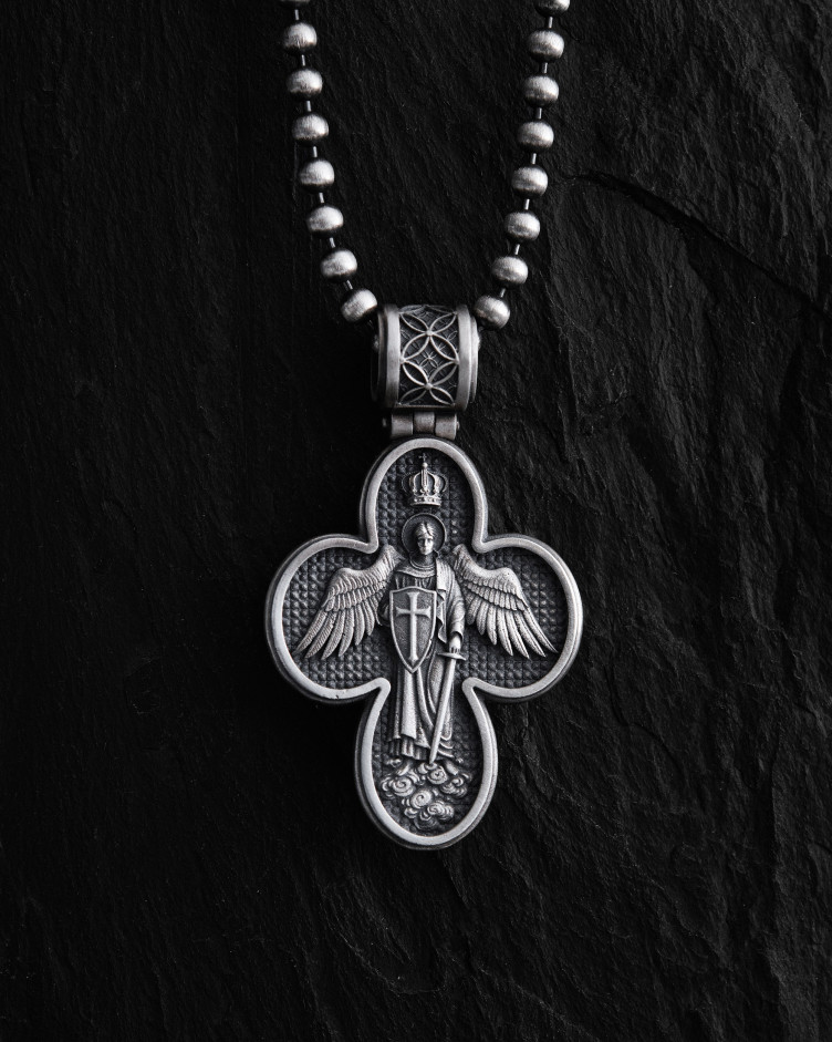 Kreuz MESSIAH. I.N.R.I. in Sterlingsilber 2