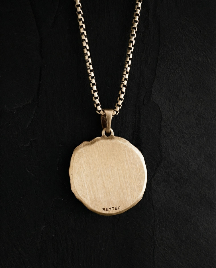 Anhänger SONNE, MOND UND STERNE (585er Gelbgold) 2