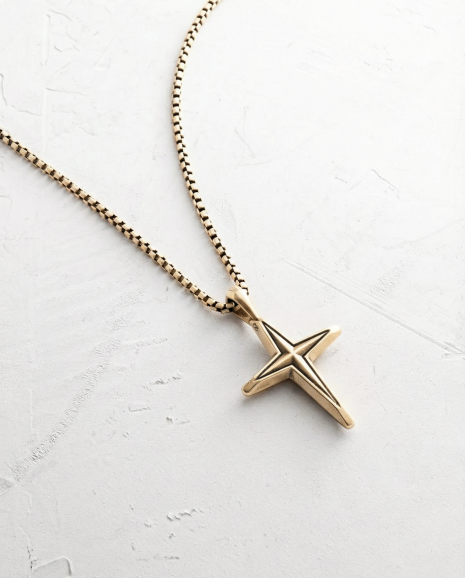 Kreuz CHEMIN (585er Gelbgold) 4