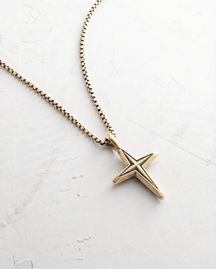 Kreuz CHEMIN (585er Gelbgold) 4