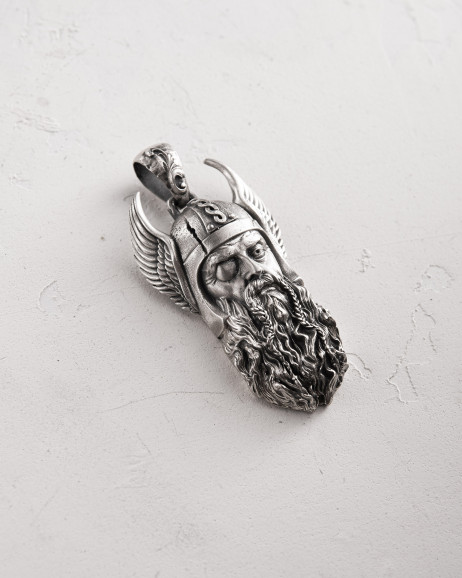 Anhänger WIKINGER KRIEGER ODIN in Sterlingsilber 5
