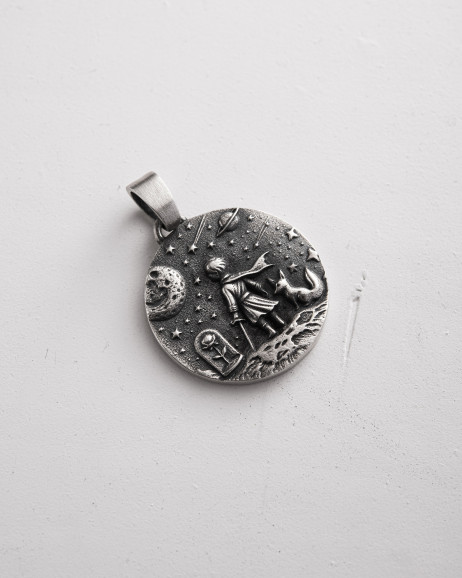 Anhänger DER KLEINE PRINZ in Sterlingsilber 2
