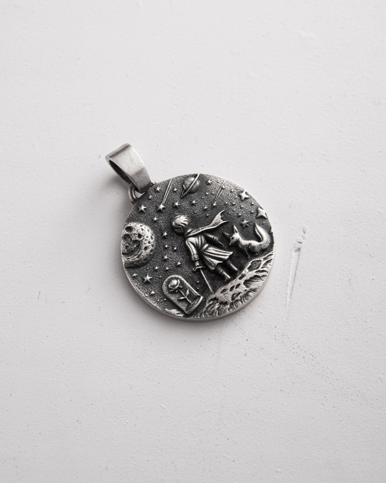 Anhänger DER KLEINE PRINZ in Sterlingsilber 2