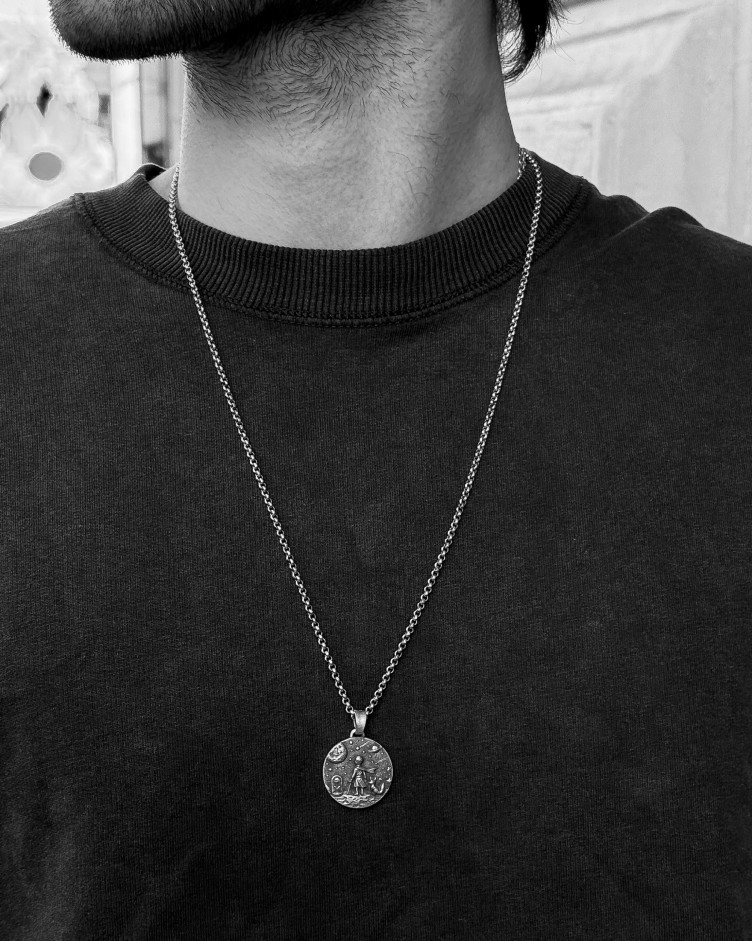 Anhänger DER KLEINE PRINZ in Sterlingsilber 2