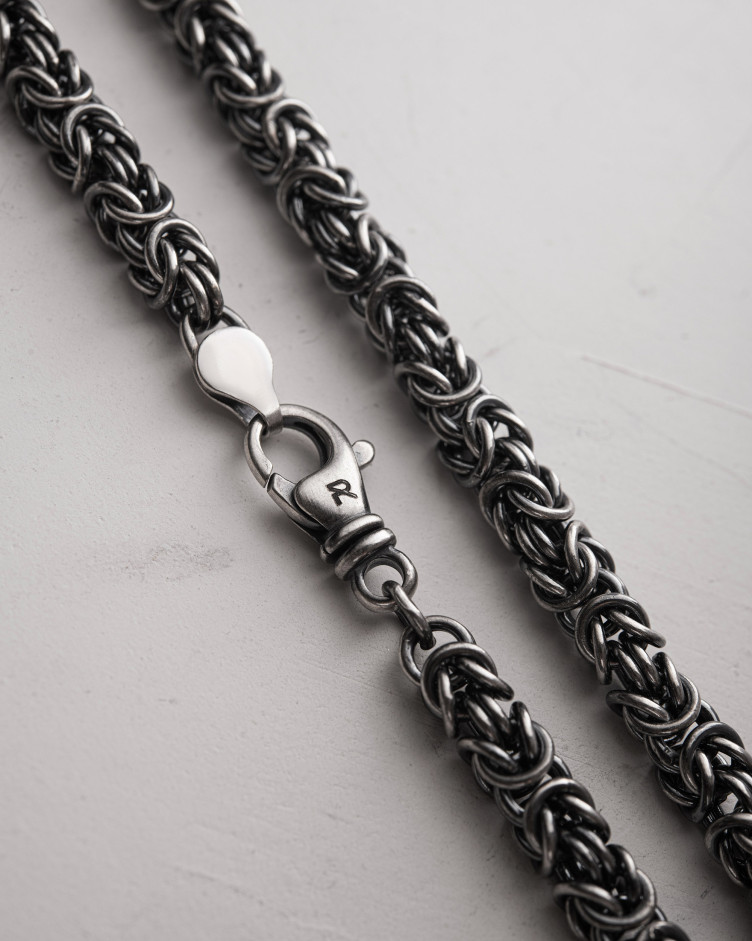 Kette MOORING ROPE in Sterlingsilber 3