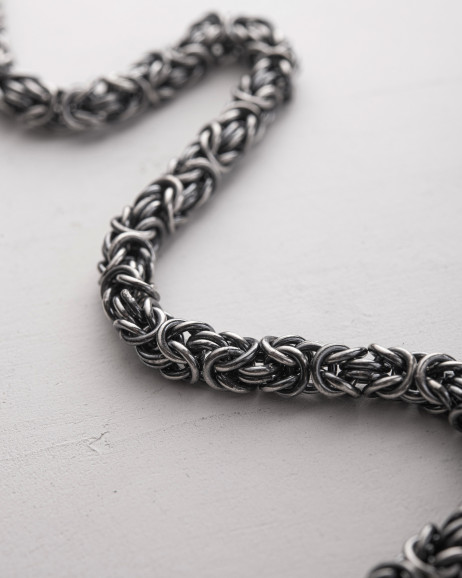 Kette MOORING ROPE in Sterlingsilber 5