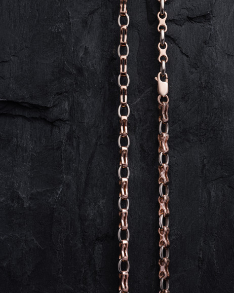 Kette – APOLLO  (Rot- und Weißgold) 5