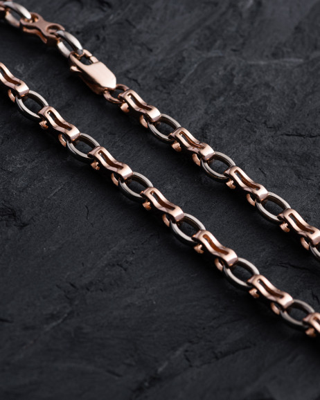 Kette – APOLLO  (Rot- und Weißgold) 3