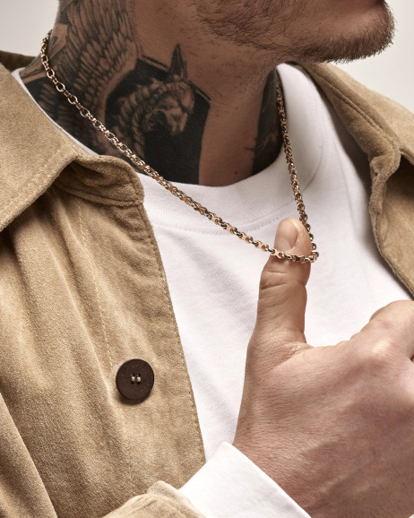 Kette – APOLLO  (Rot- und Weißgold) 4