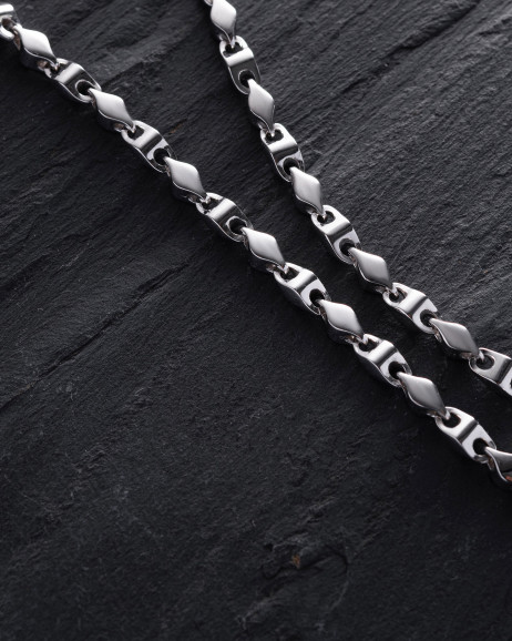 Kette – ARES (Weißgold) 4