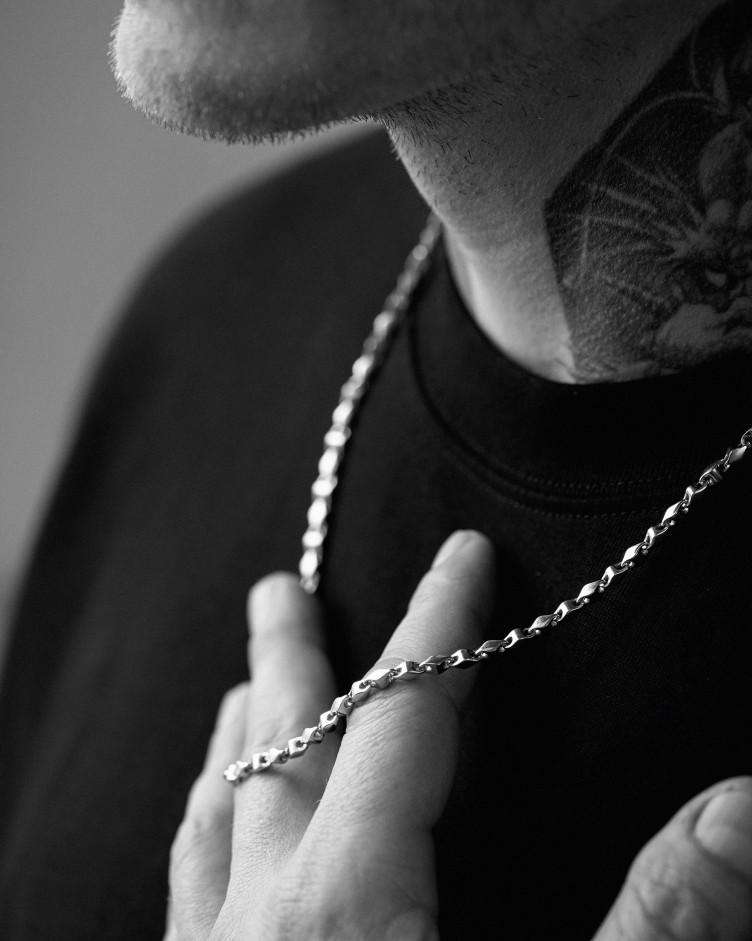 Kette aus Weißgold ARES 3