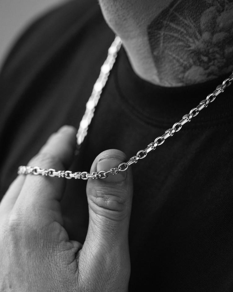Kette aus Weißgold KRONOS 4