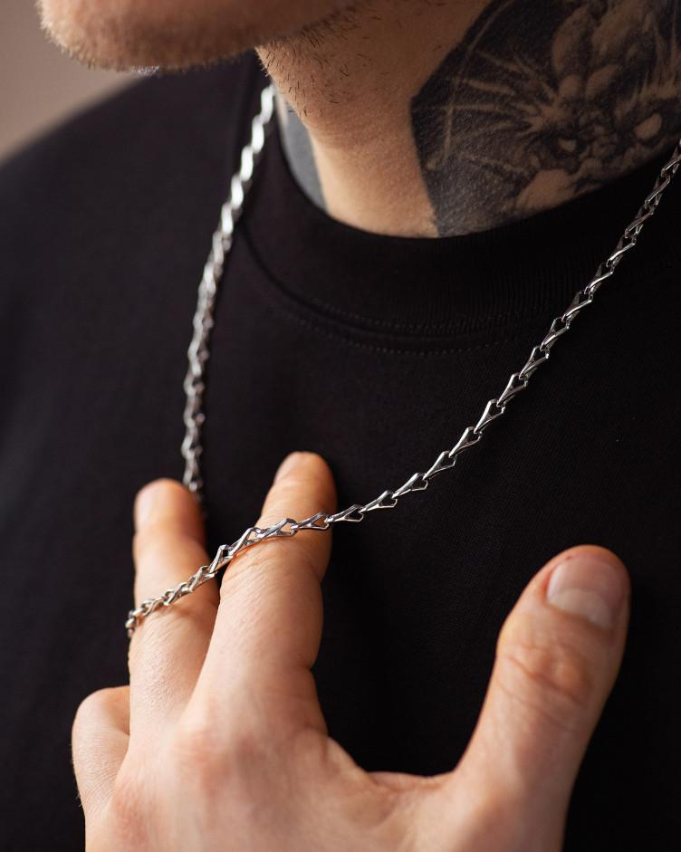 Kette – KRATOS (Weißgold) 4