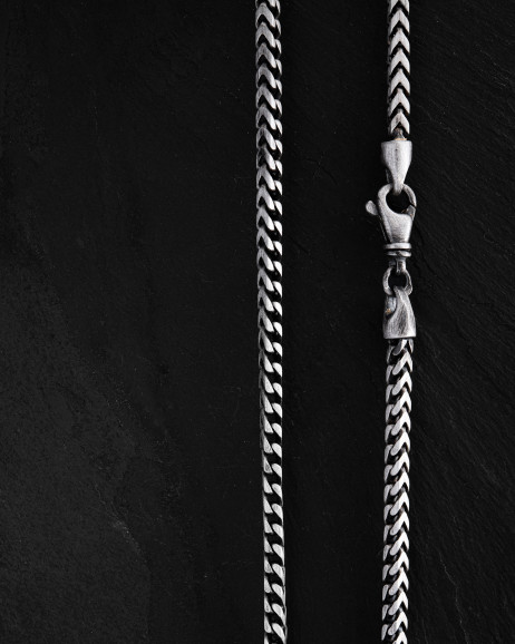 Kette CUERDA in Sterlingsilber