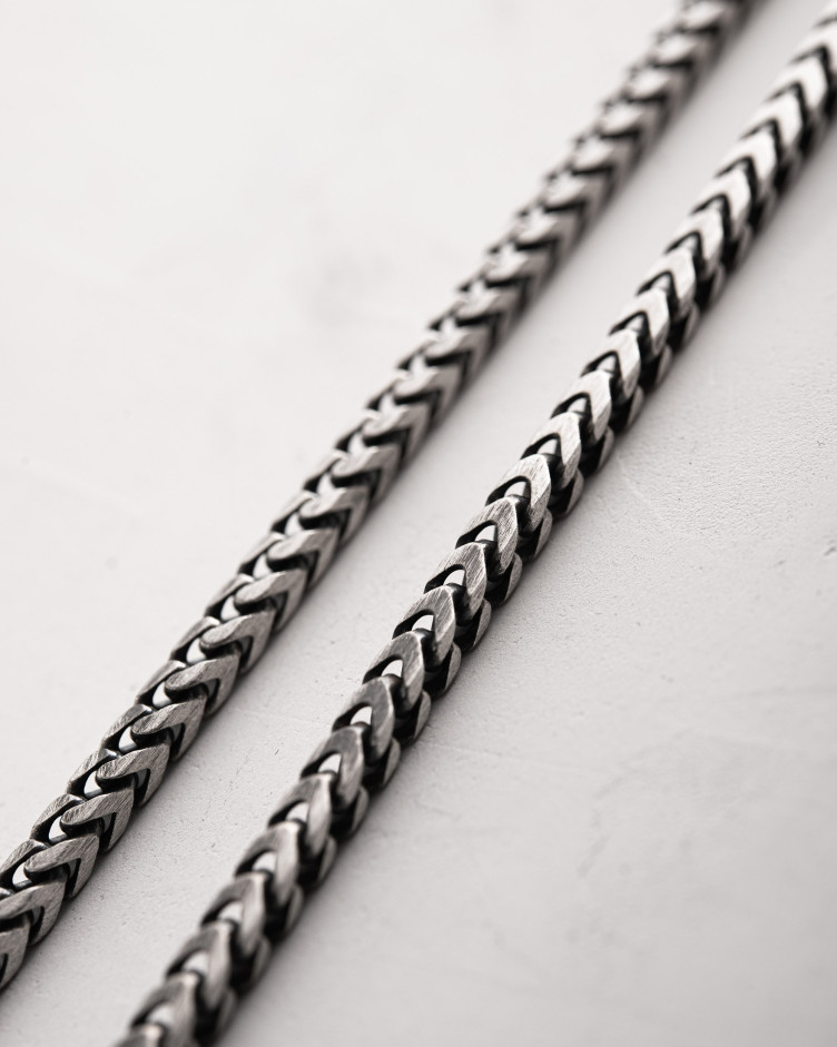 Kette CUERDA in Sterlingsilber 6