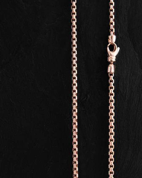 Kette – VENEDIG-Muster (Rotgold)