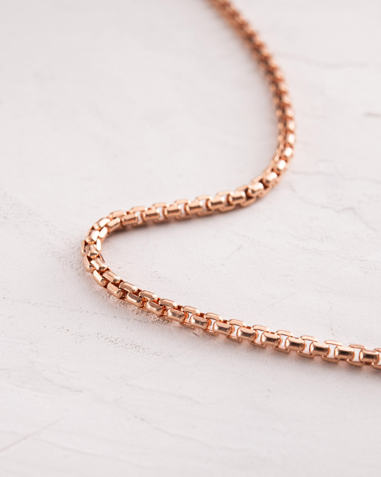 Kette – VENEDIG-Muster (Rotgold) 6